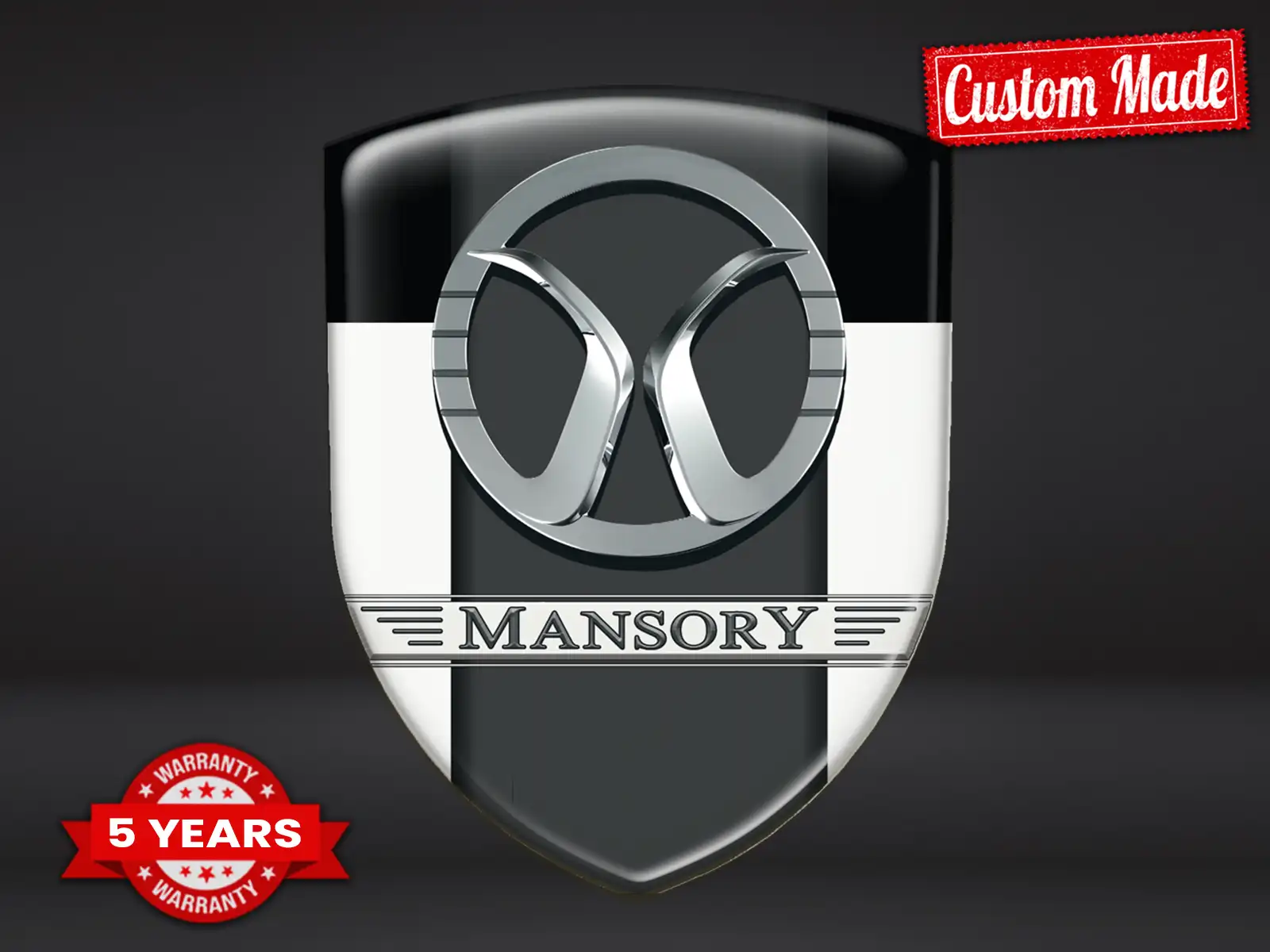 Mansory Logosticker Business Anpassbar Robust
